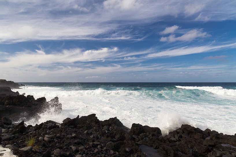 Kust van Faial, Azoren, Portugal par Arline Photography