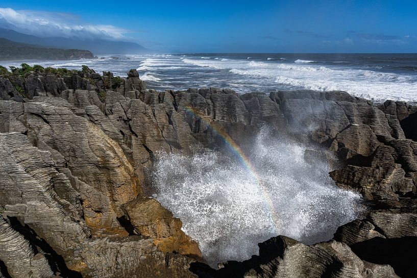 Pancake Rocks (South Island New Zealand) by Niko Kersting