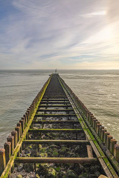 Golfbreker Vlissingen van Ingrid Bergmann  Fotografie