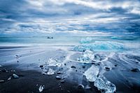 Lac glaciaire Jökulsárlón en Islande