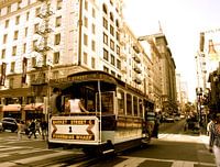 Cable car, San Francisco, Californie