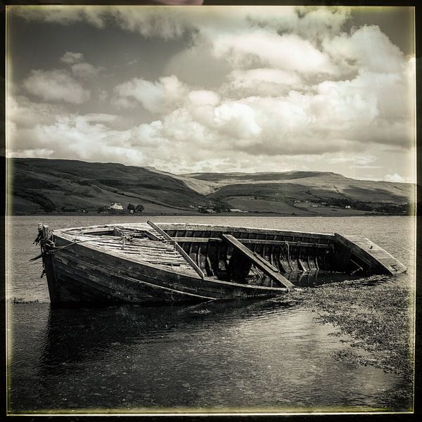 Altes Boot bei Talisker van Andreas Müller