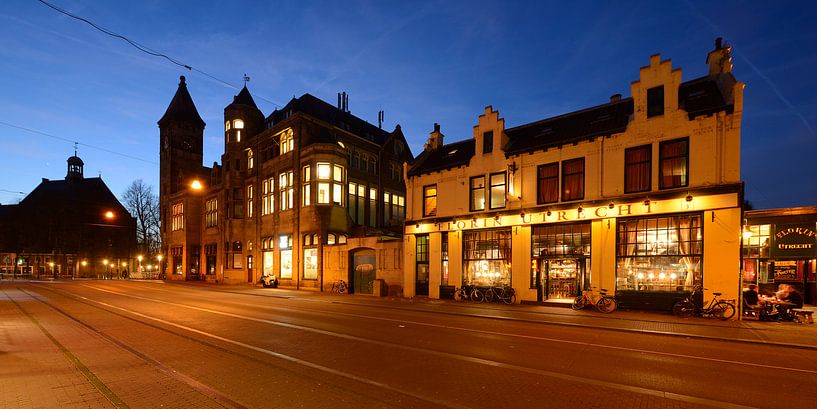 Nobelstraat in Utrecht mit dem Café Florin von Donker Utrecht