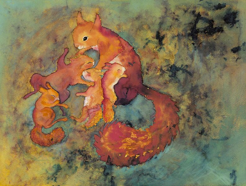 Le nid par Martine van Nieuwenhuyzen