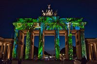 Brandenburger Tor mit Festival of Lights