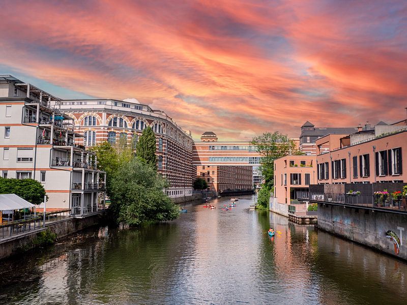 Klein-Venedig im Leipziger Stadtteil Plagwitz von Animaflora PicsStock