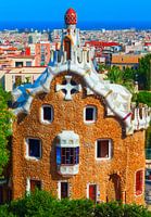 Park Guell - Barcelona, Spanien.