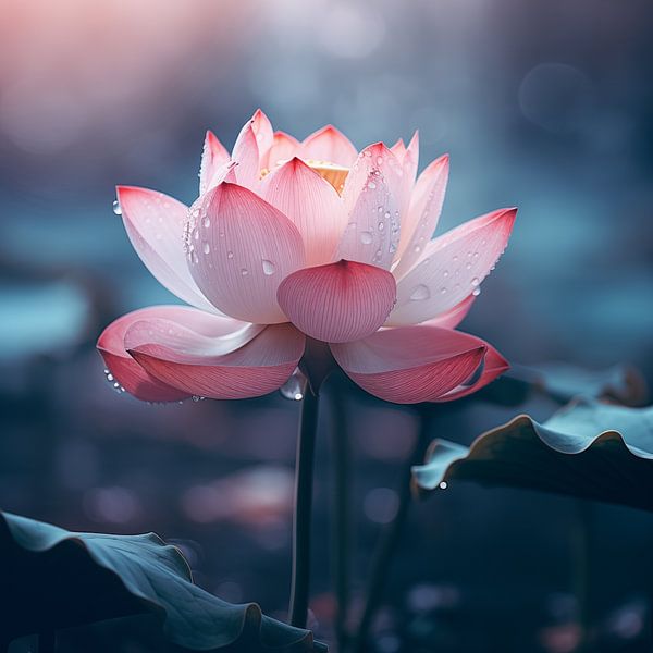 Lotusblume Nahaufnahme von TheXclusive Art