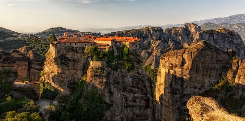 The Varlaäm Monastery, Meteora by Ferdinand Mul