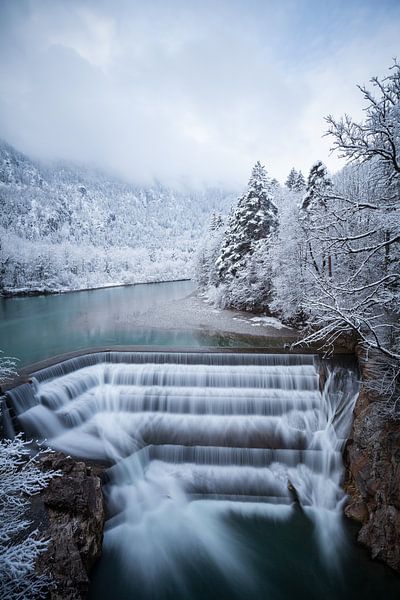 Lechfall Füssen - WINTER DREAM by Jiri Viehmann