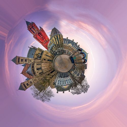 Maastrichter Vrijthof-Panorama von byFeelingz