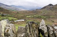 Mountain scenery in Wales