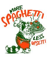 Illustration avec des pâtes