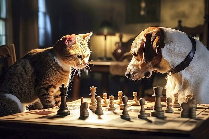 Fascinating duel by Frank Heinz