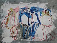 Die Partei, eine Gruppe von Menschen 