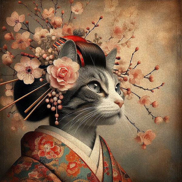 a Geisha Cat von J.O. Han