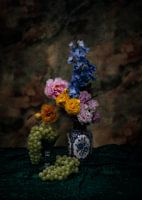 Still life with grapes