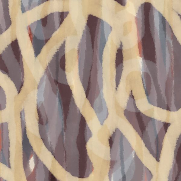 Japandi. Organische Formen in Gelb und Taupe. von Dina Dankers