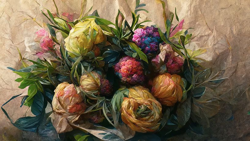 Raphael's Blumen von Sven van der Wal