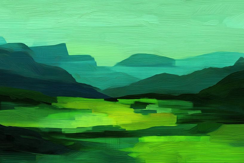 Abstract landscape by Bert Nijholt