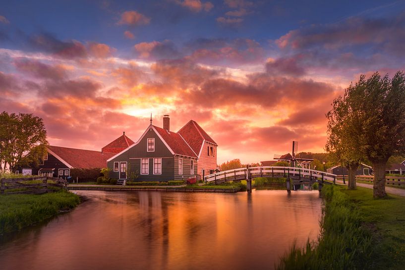Zaanse Schans by Dennis Donders
