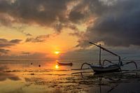 Sonnenaufgang in Sanur (Bali, Indonesien)