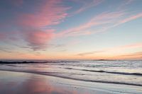 Sonnenuntergang an der Opalküste