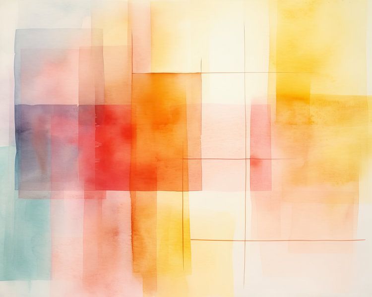 Abstrakt Buntes 200972 von Abstraktes Gemälde