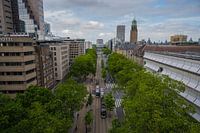 Coolsingel, Rotterdam vers l'hôtel de ville