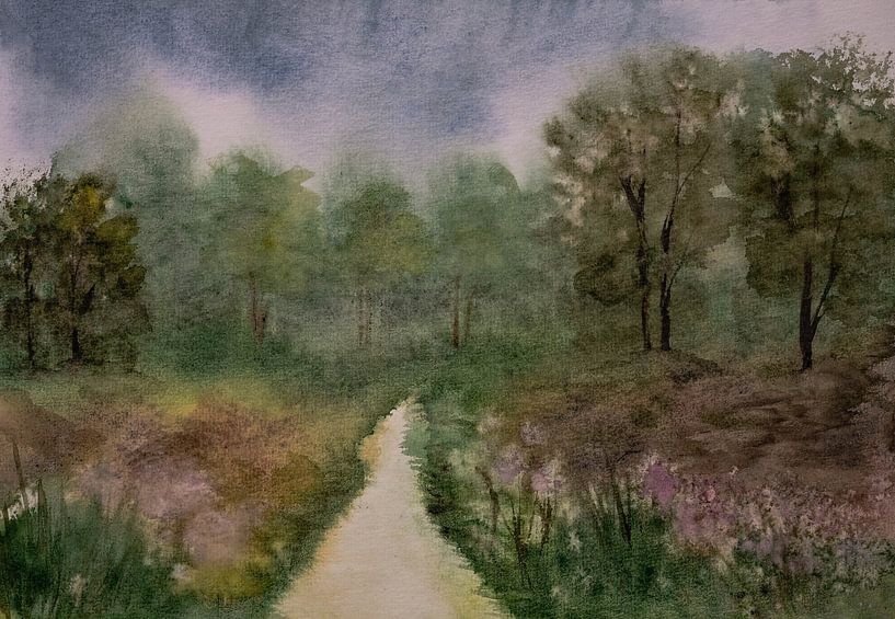 Aquarell Teil 165 von Tania Perneel