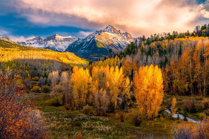 Mount Sneffels in den San Juan Mountains von Colorado Foto - Herbst-Landschaftsfotografie von Daniel Forster