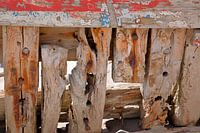 Bateau sur la terre ferme