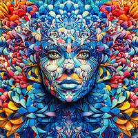 Emerald Enchantress : A Symphony of Nature's Palette"