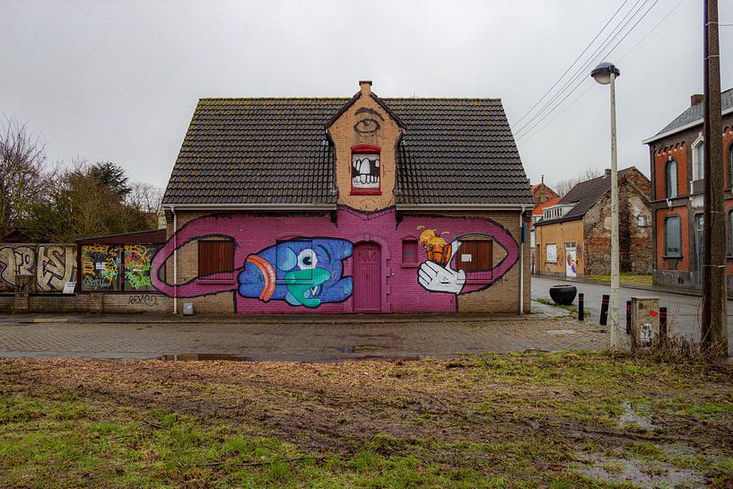 Geisterstadt Doel (Antwerpen): Verlassenes Haus von Martijn