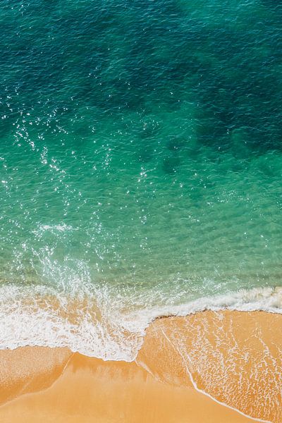 Beach Portugal from above | Travel photography Algarve by Suzanne Spijkers