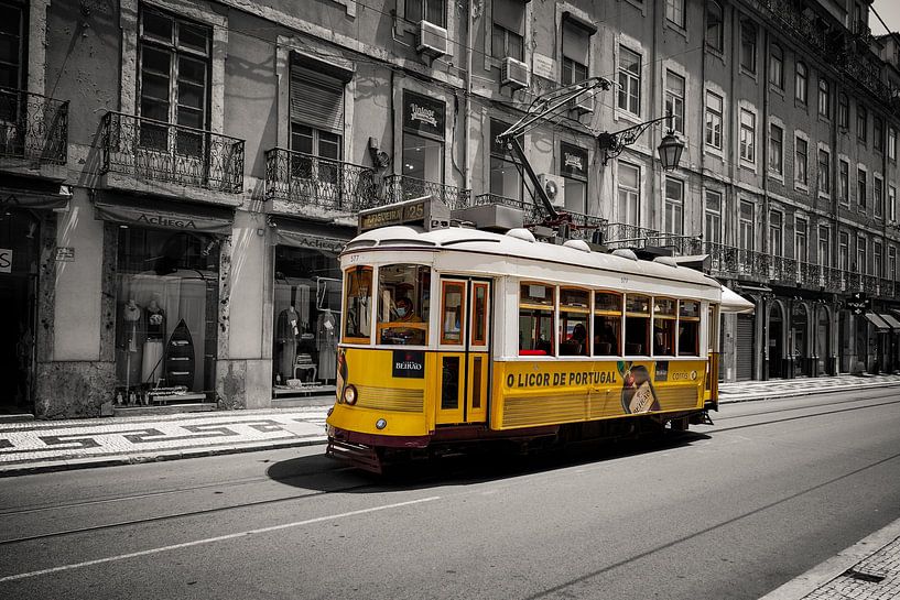 Le petit tramway jaune par Barry Jansen