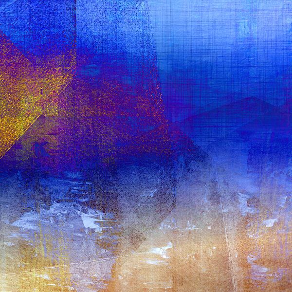 Golden summer beach by FRESH Fine Art