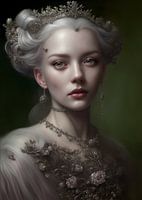 Viktorianisches Vintage-Porträt