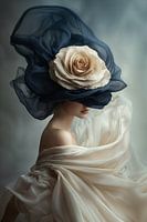 Schönheit in beigem Tüll Nr. 2