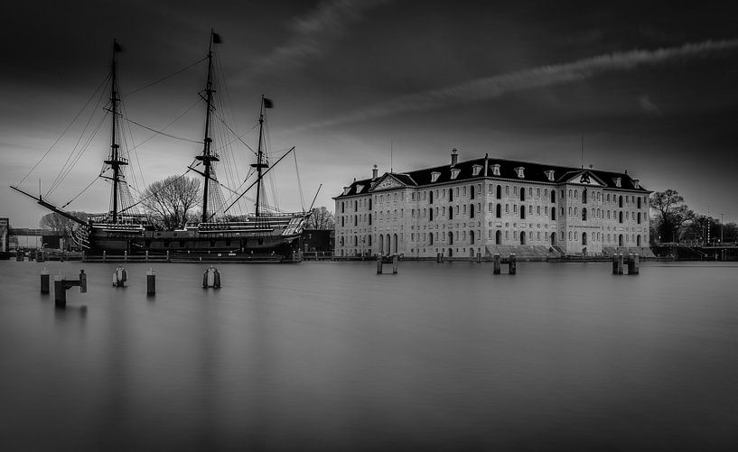 Het Scheepvaart Museum Amsterdam by Mario Calma