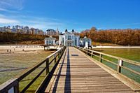 The pier of Sellin on the Island Rugen.