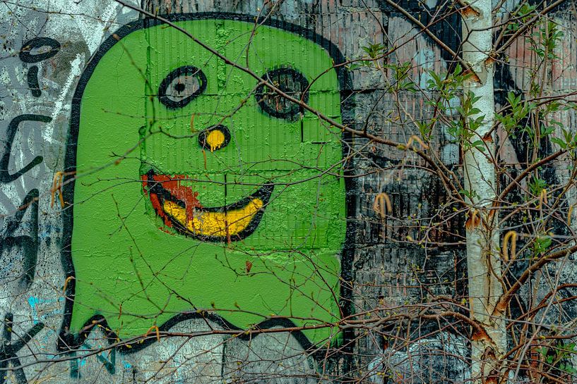 Lost Place Urbex Graffiti by Johnny Flash