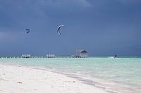 Tropical kitesurfing in Cuba