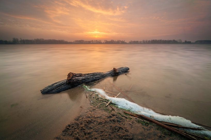 Lever de soleil sur le Vlietlanden par Martijn van der Nat