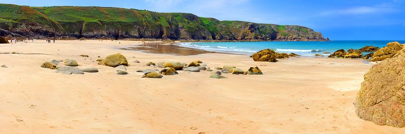 Die Plemont Bay auf Jersey par Gisela Scheffbuch
