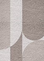 TW Living - Abstract Teddy art KARL beige