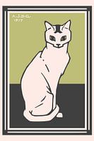 Sitzende Katze, Julie de Graag