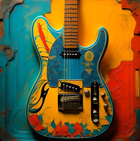 GuitArt no.9 by Gert-Jan Siesling