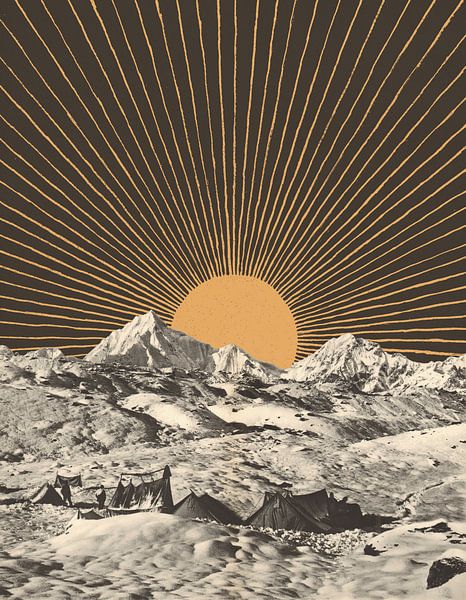 Paysage de montagne Nº6 par Florent Bodart