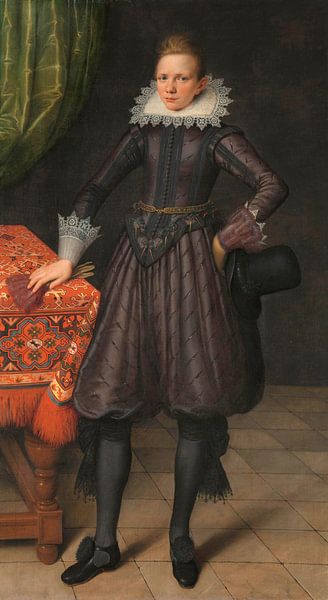 Portrait of Peter Courten, Salomon Mesdach by Masterful Masters
